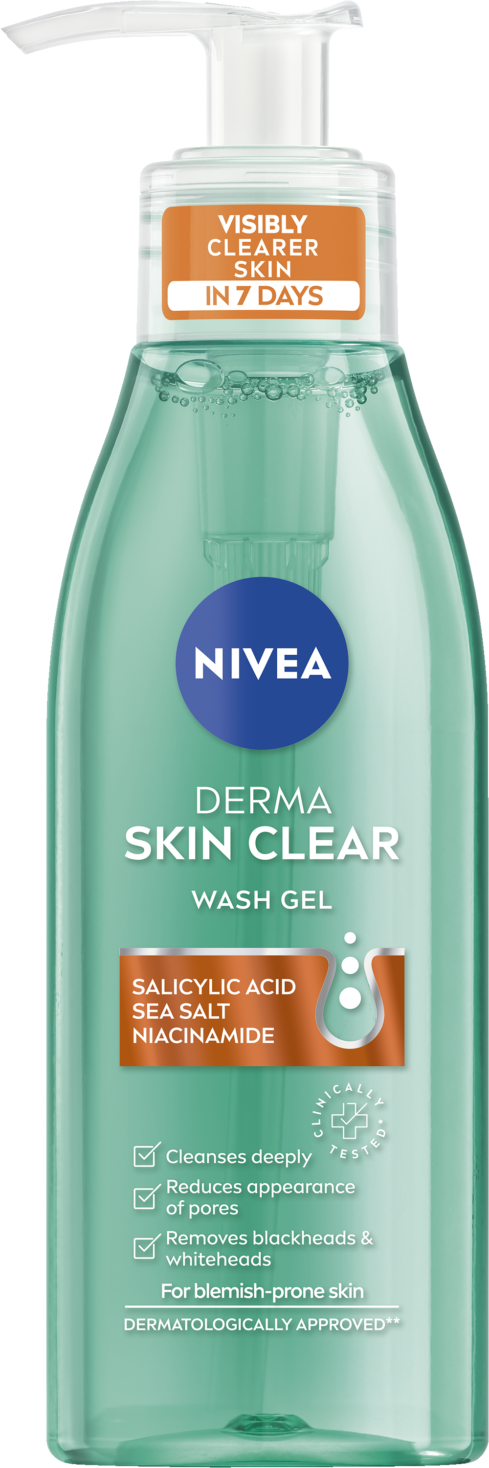Nivea Derma Activate Wash Gel 150 ml | Skönhet och hälsa - Personlig vård - Kosmetika - Hudvård | Apoteka