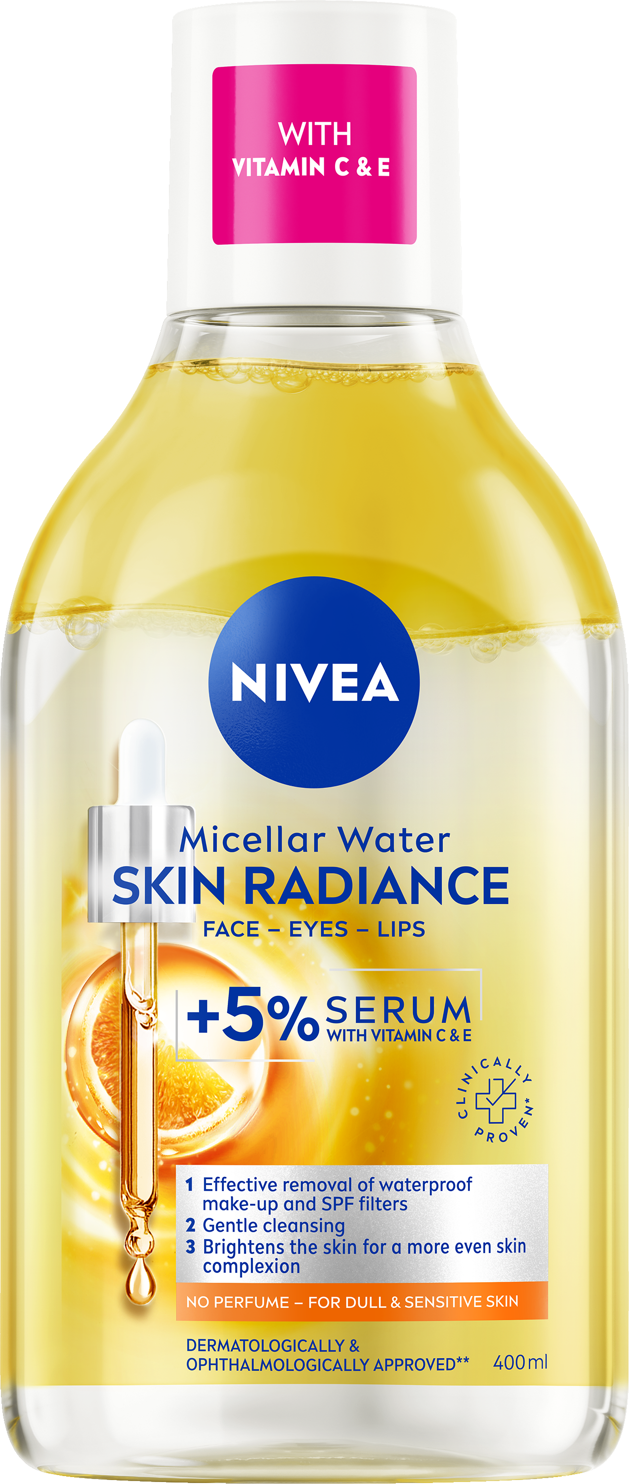 Nivea micellar water skin radiance