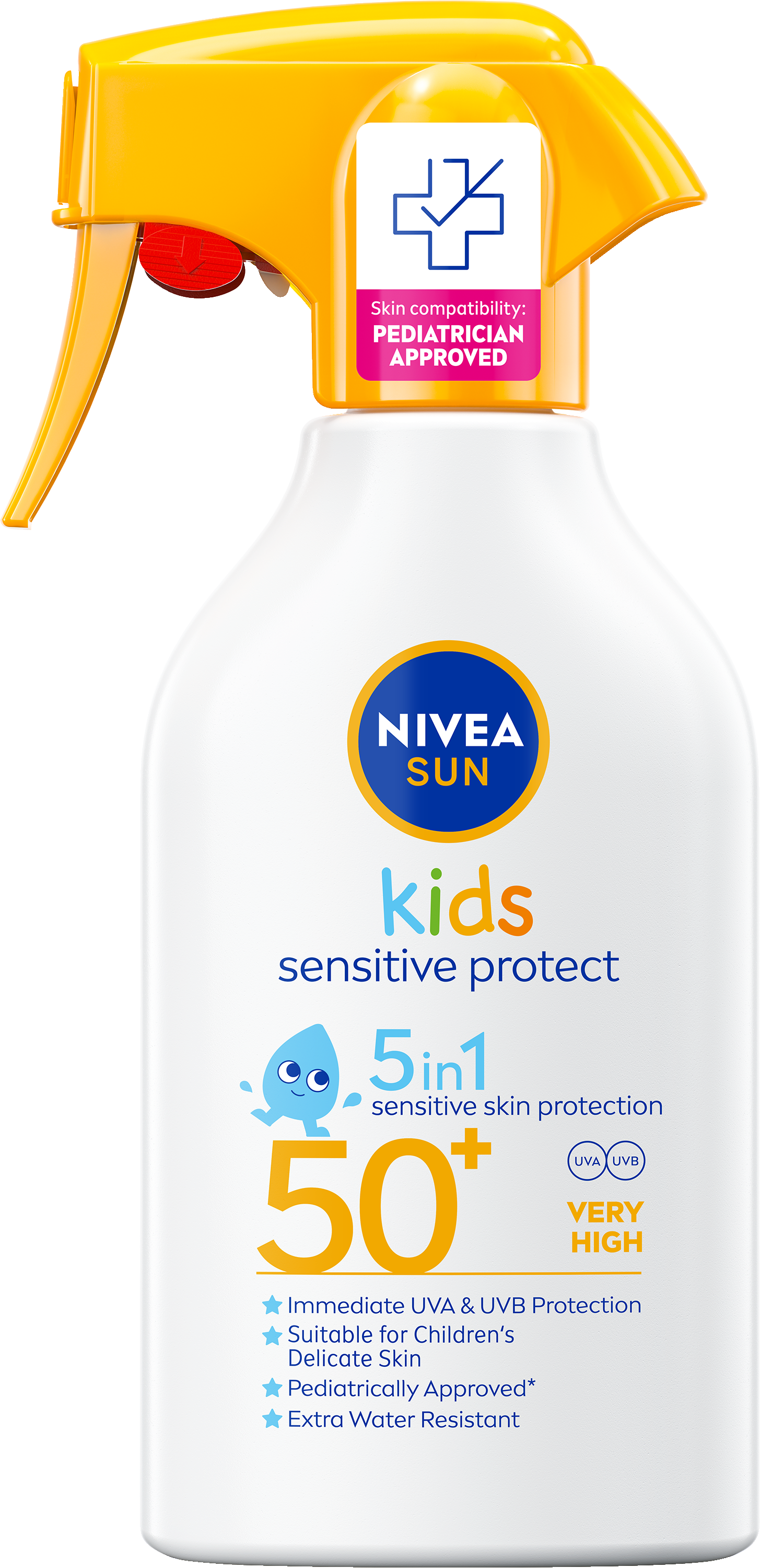 Nivea Kids Sensitive Protect Sun Trigger Spray SPF 50+