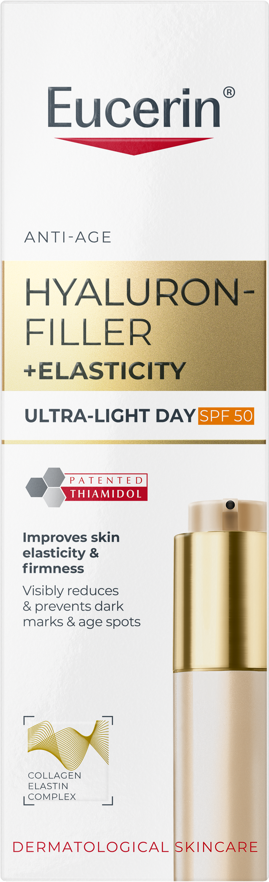 Eucerin hyaluron-filler + elasticity ultra light day spf50