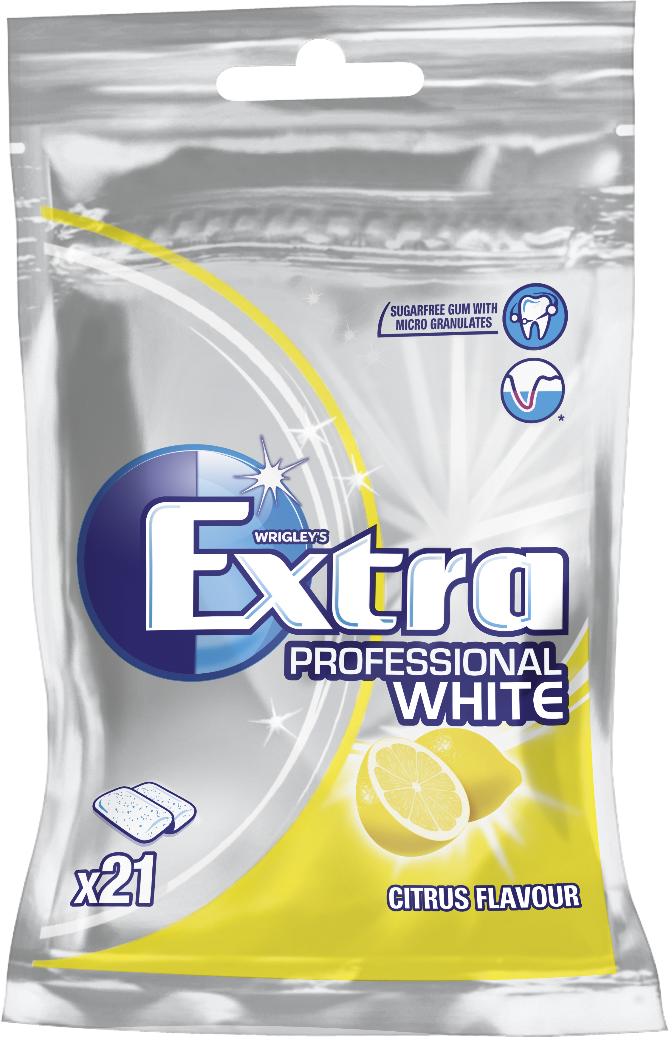 Mars Sverige AB Extra White Citrus påse 21 st