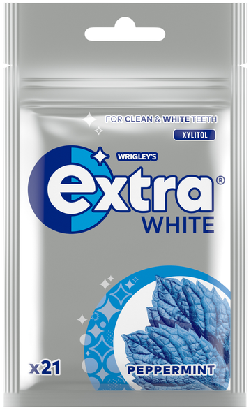 Extra White Peppermint påse