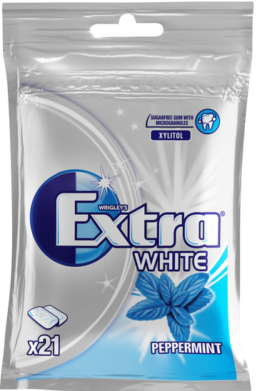 Extra White Peppermint påse