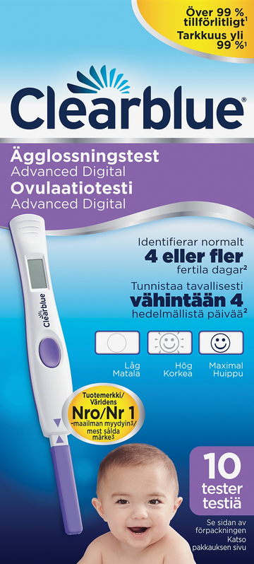 Clearblue Digital Ägglossningstest Dubbel Hormonindikator