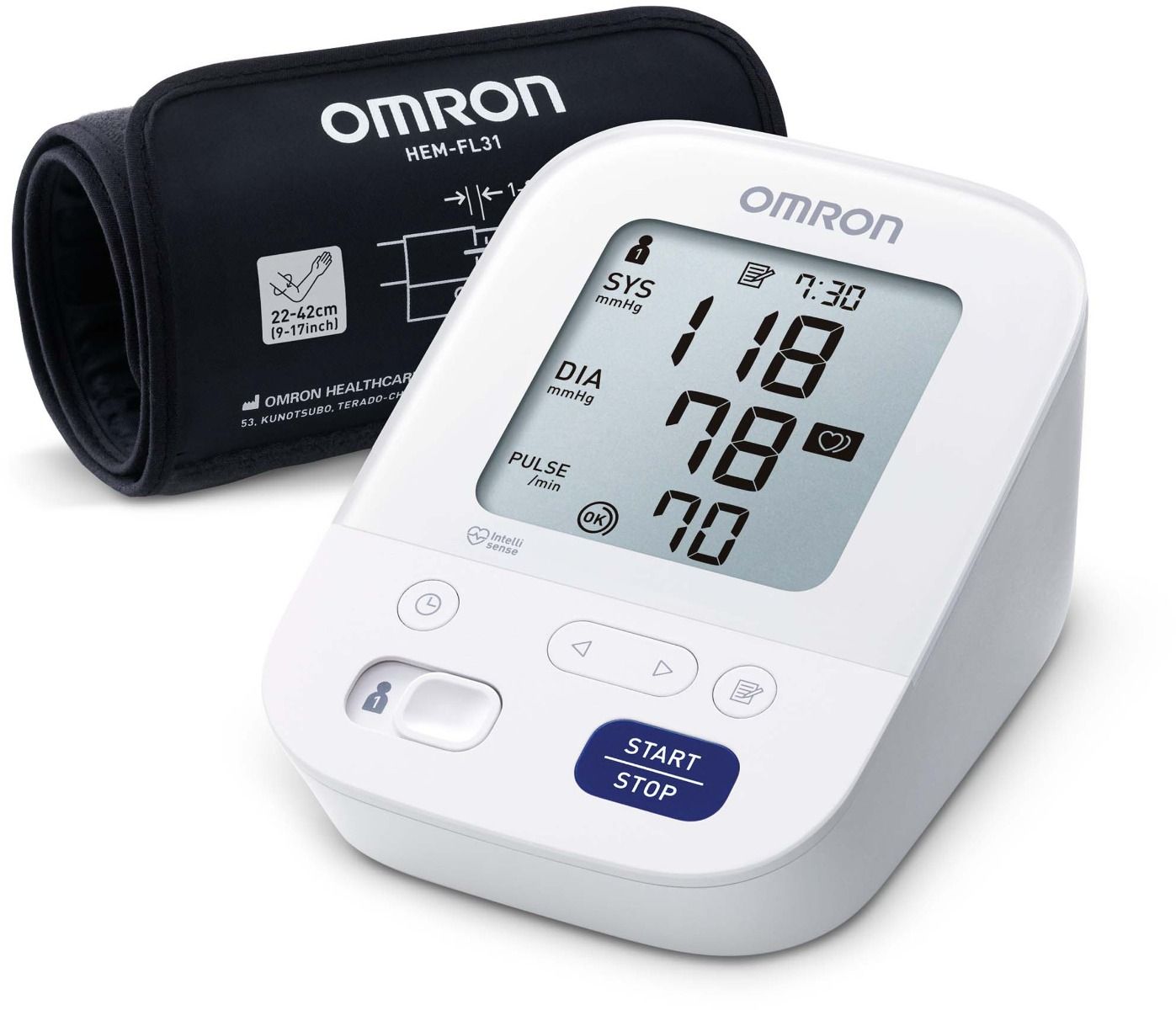 Omron M3 Comfort-2020 blodtrycksmätare 1 st