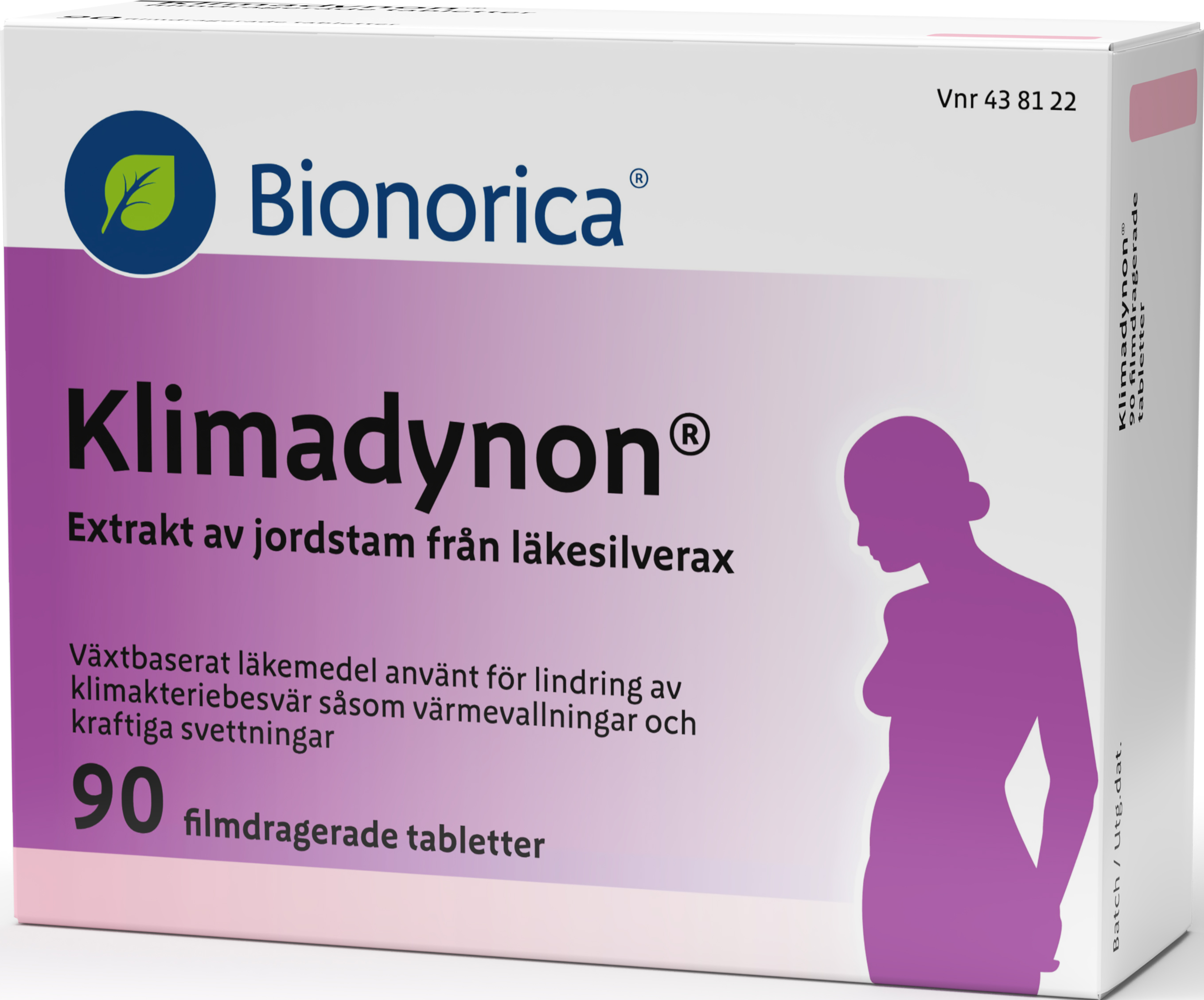 Klimadynon, filmdragerad tablett