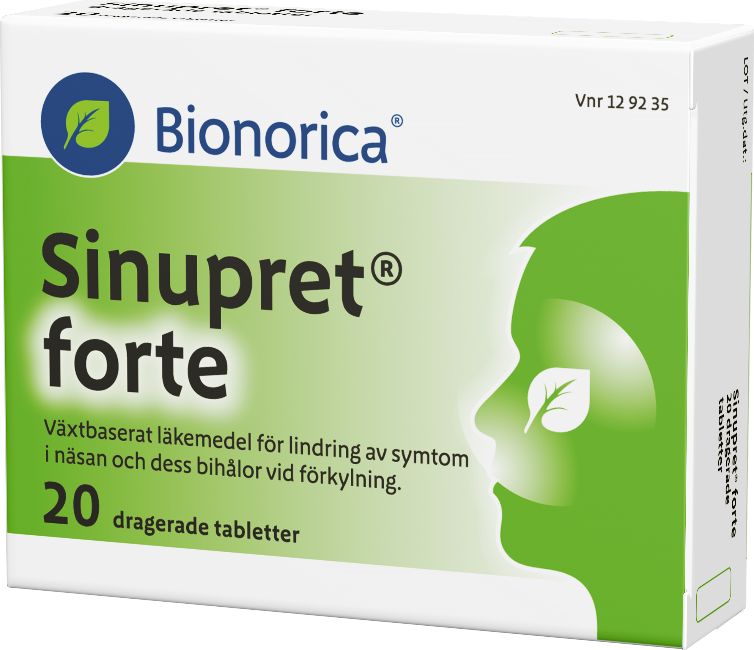 Sinupret forte, dragerad tablett