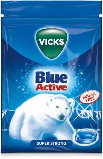 Vicks Blue Active Super Strong SF