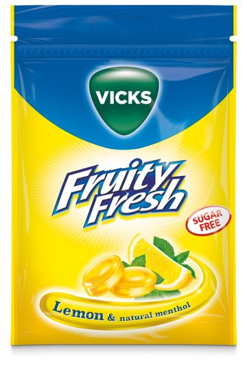 Vicks Fruity Fresh Lemon SF
