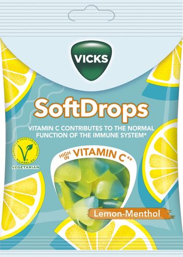 Vicks Soft Drops Lemon
