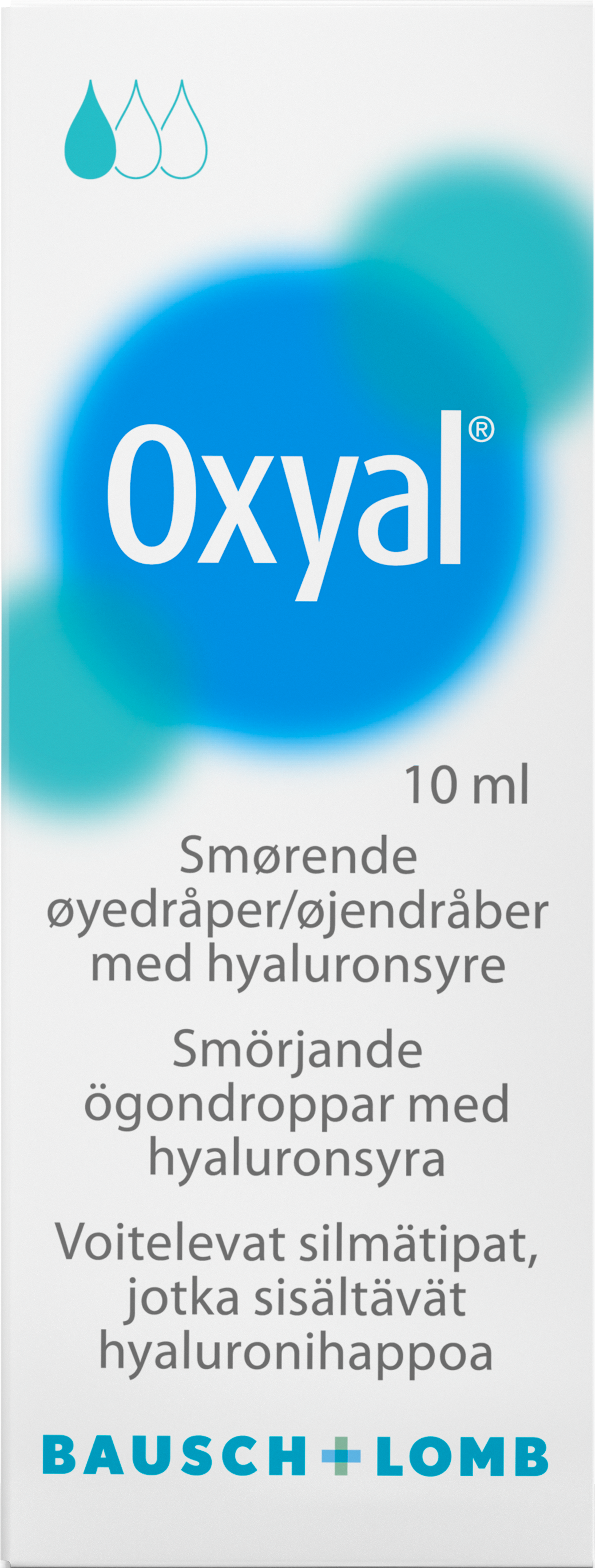 Bausch & Lomb Oxyal ögondroppar 10 ml