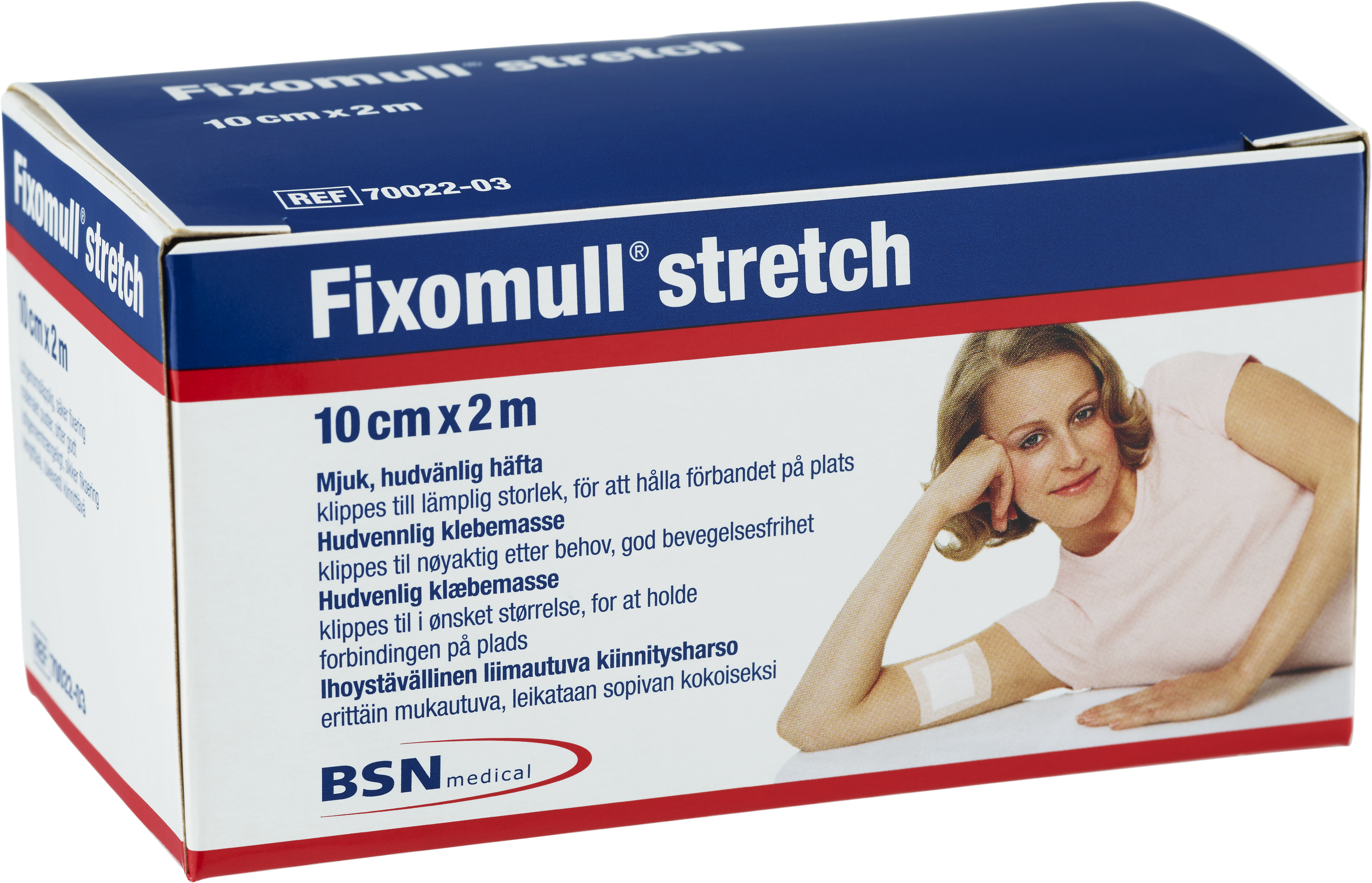 BSN Medical AB Fixomull stretch 2Mx10Cm 1 st