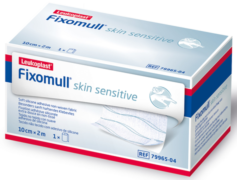 Fixomull skin sensitive 10 cm x 2 m