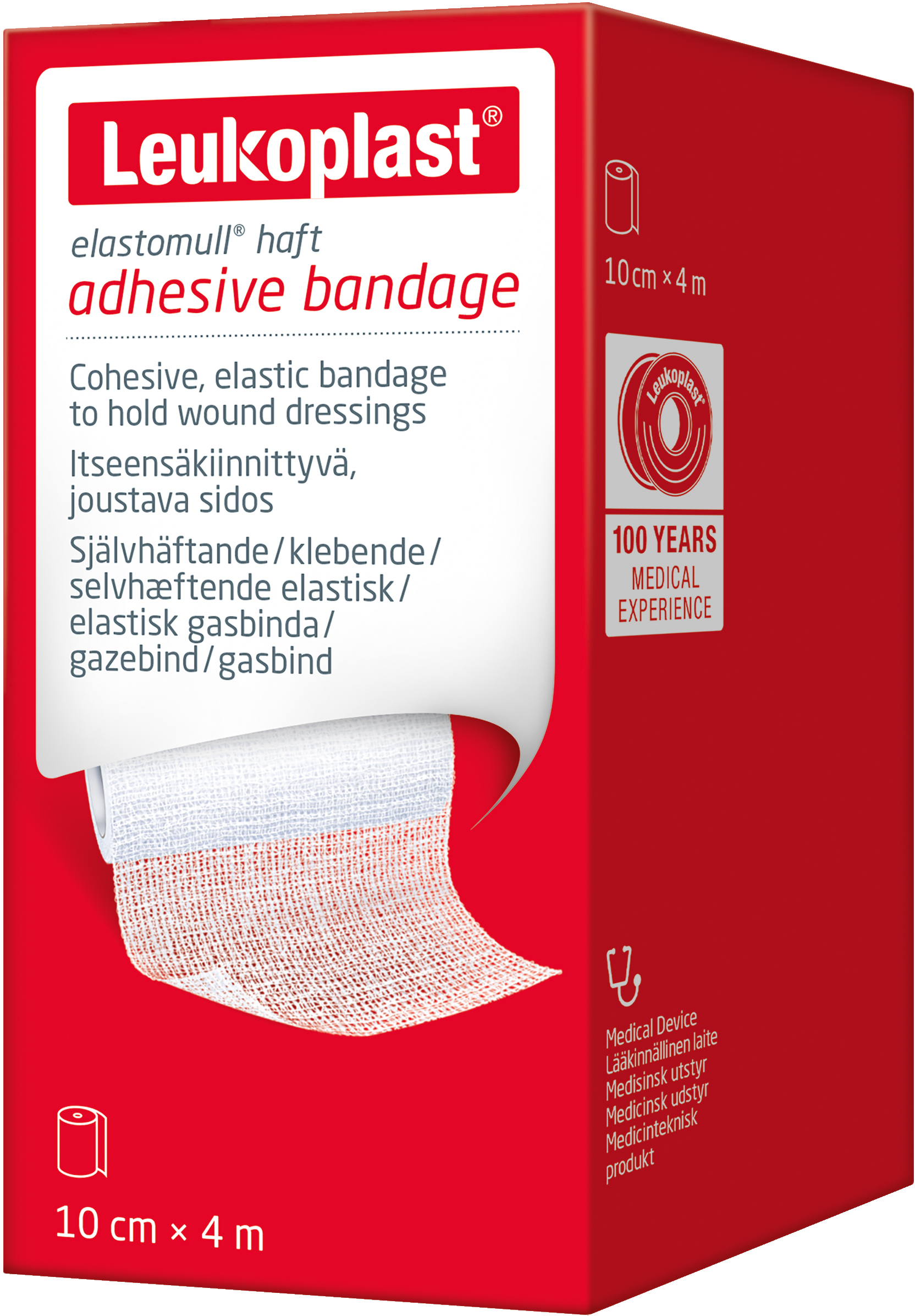 Leukoplast Elastomull häfta 10cm x 4m
