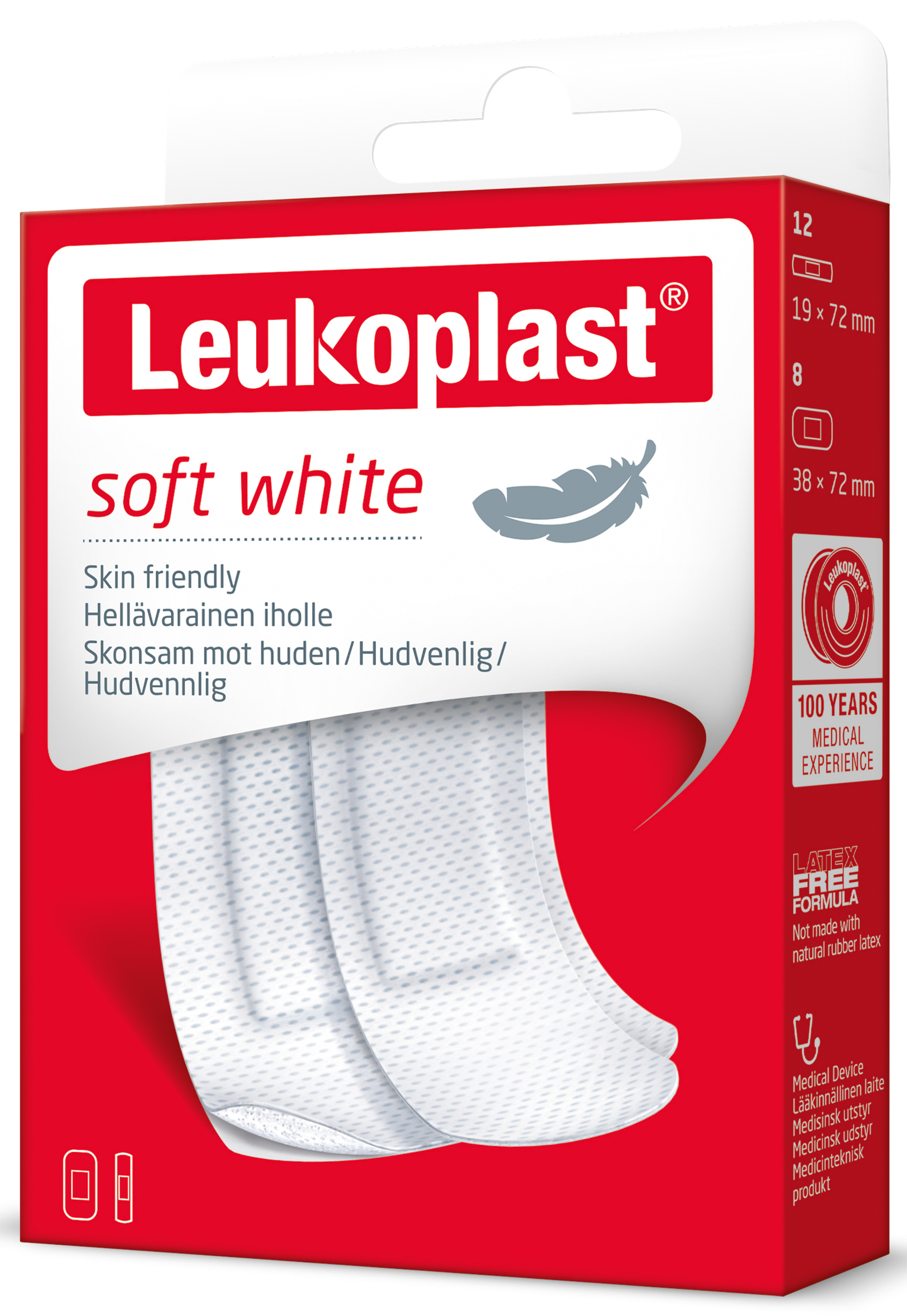 Essity Hygiene and Health AB Leukoplast soft white 20 st