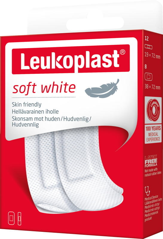 Leukoplast soft white 20 st