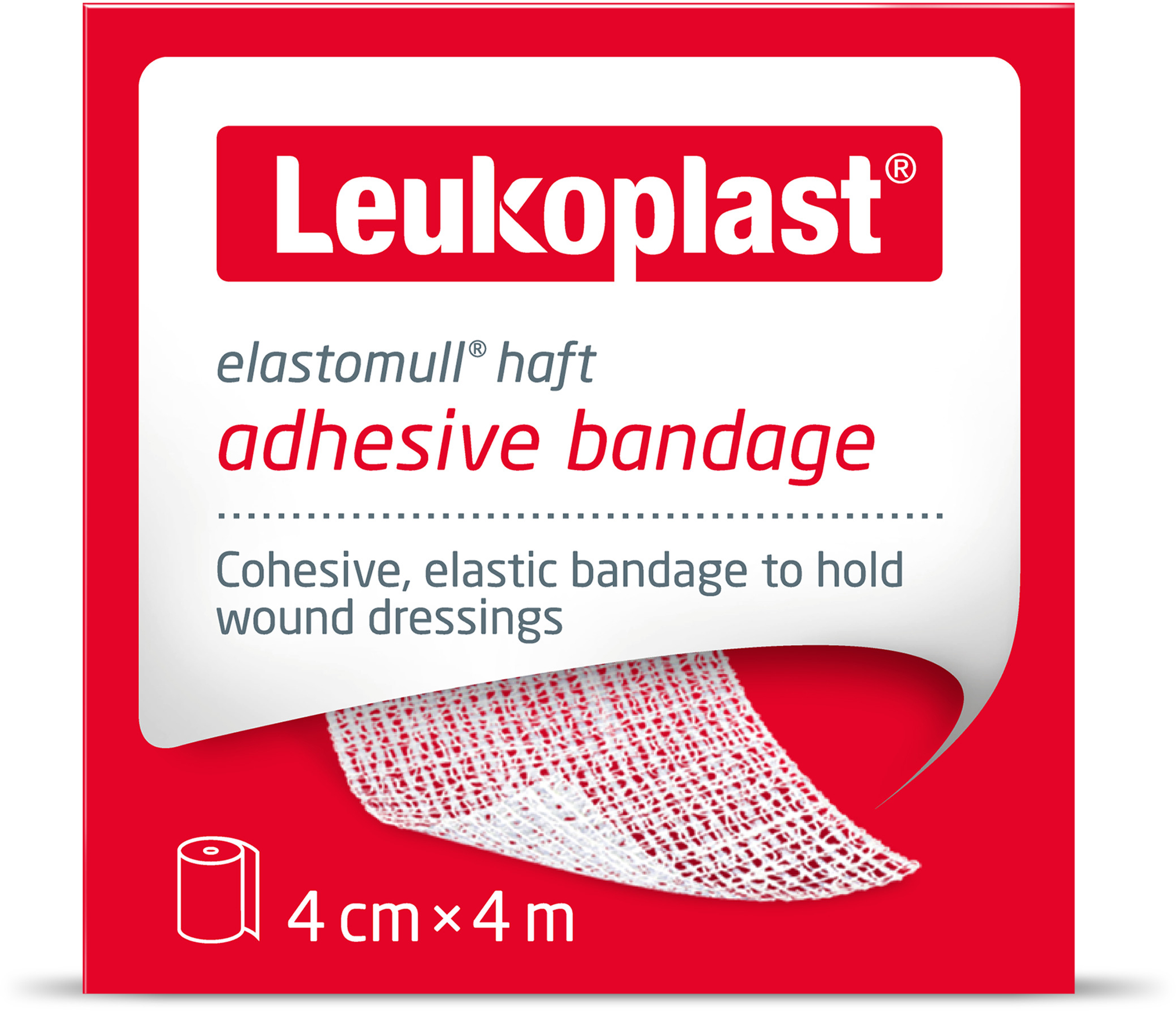 Leukoplast Elastomulll Haft 4 cm x 4m 1 st