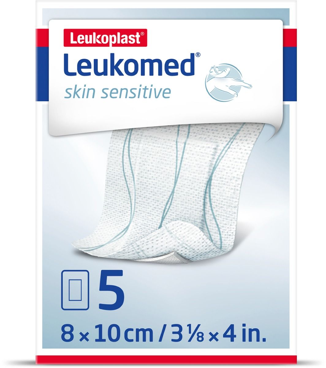 Essity Hygiene and Health AB Leukomed Skin Sensitive 8 x 10 cm 5 st