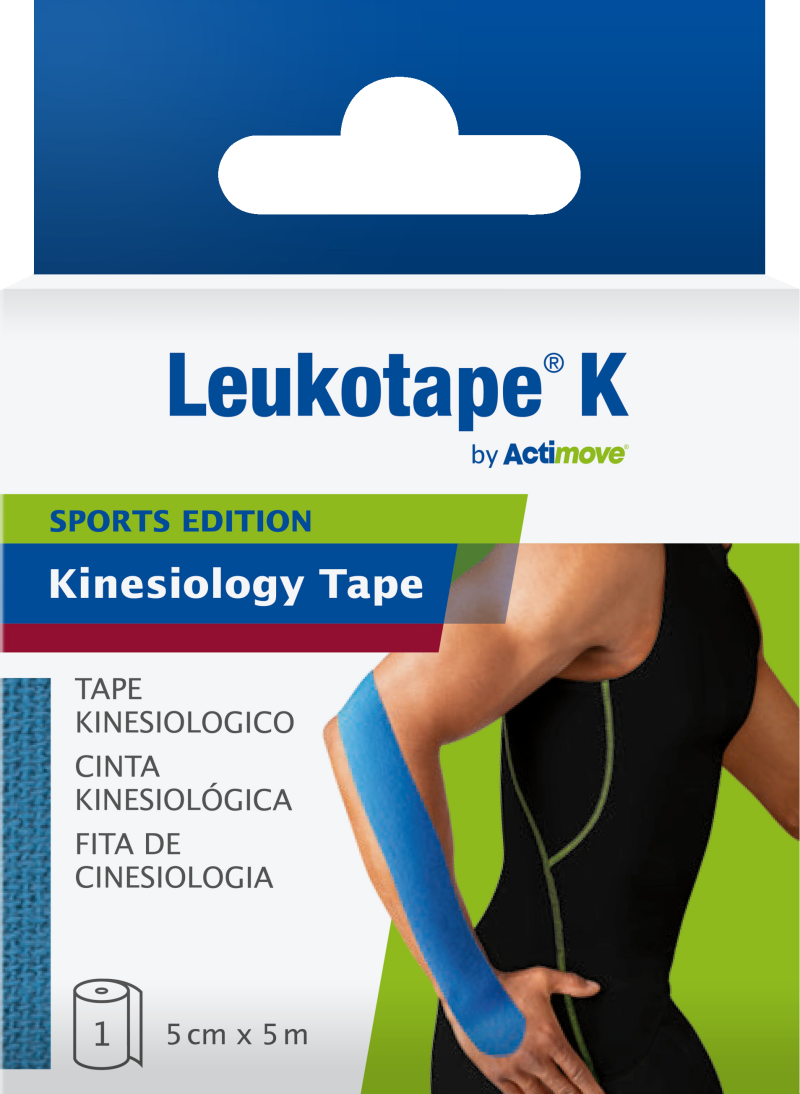 Leukotape K by Actimove Sports Edition  5cm X 5m Blue 1st