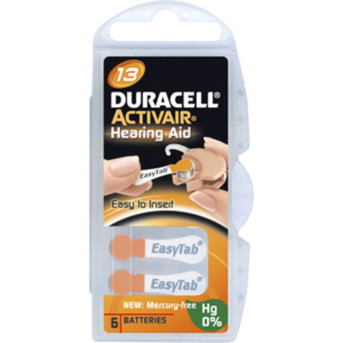 Sennberg AB Duracell Activair batteri MF 13 6 st