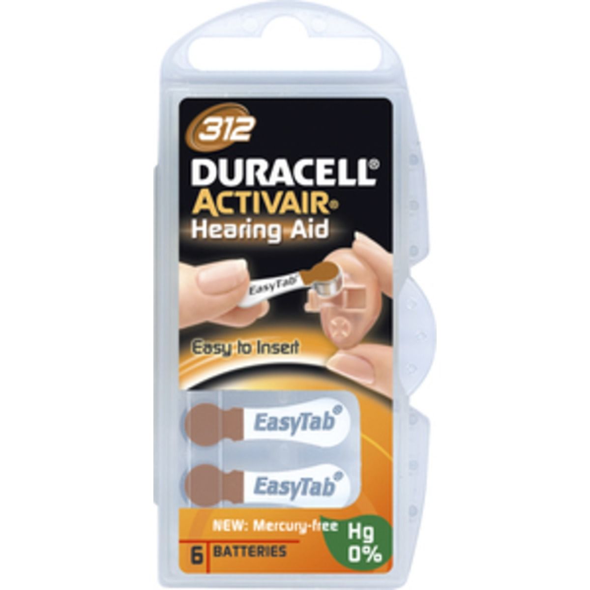 Sennberg AB Duracell Activair batteri MF 312 6 st