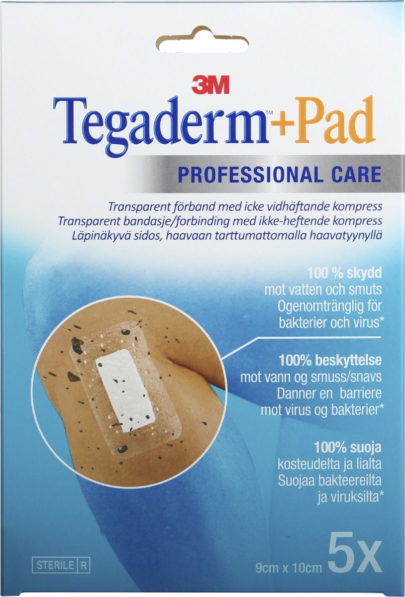 3M Svenska AB Tegaderm + Pad 9 x 10 cm 5 st