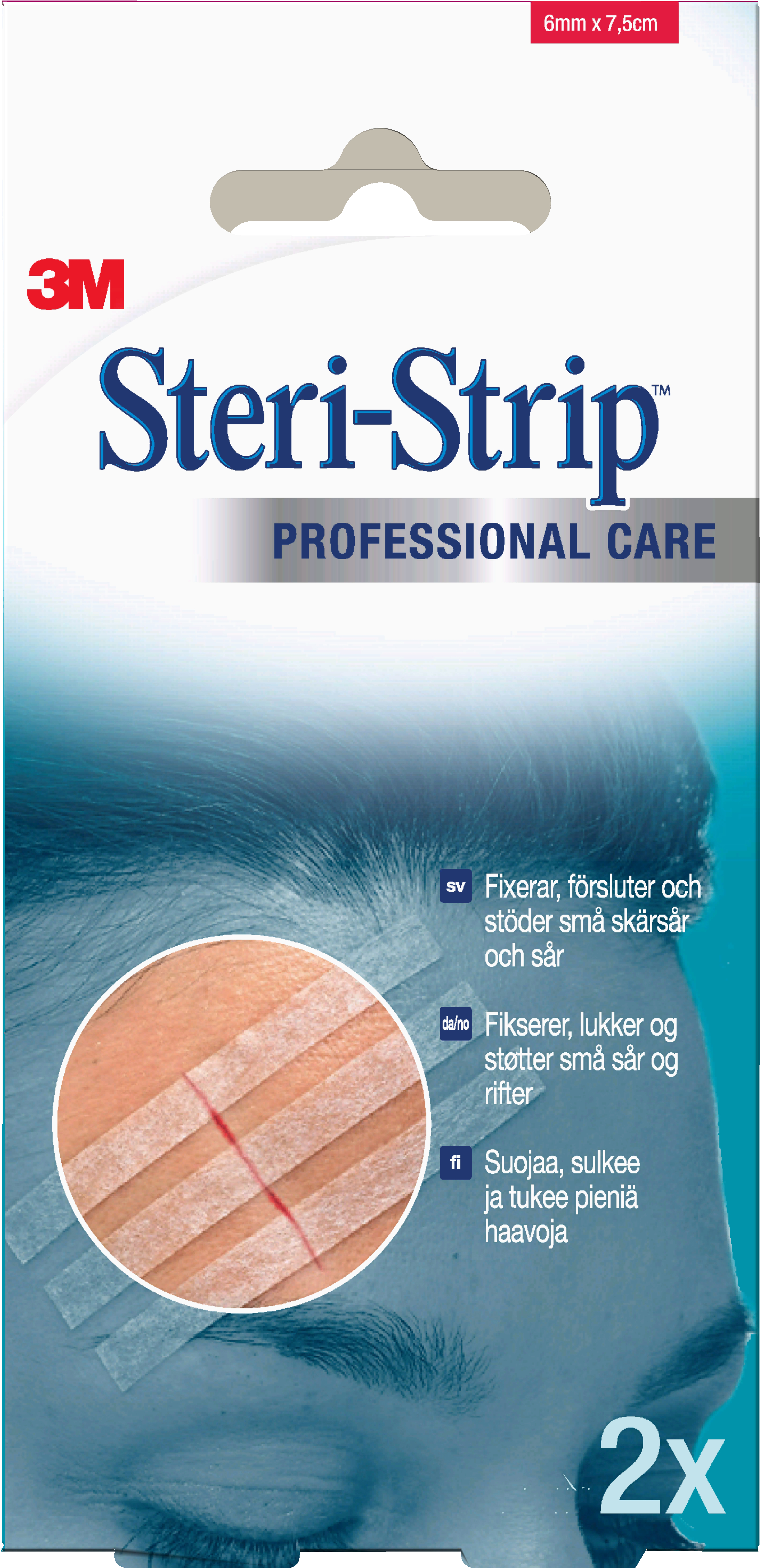 Steri-Strip suturtejp, brun