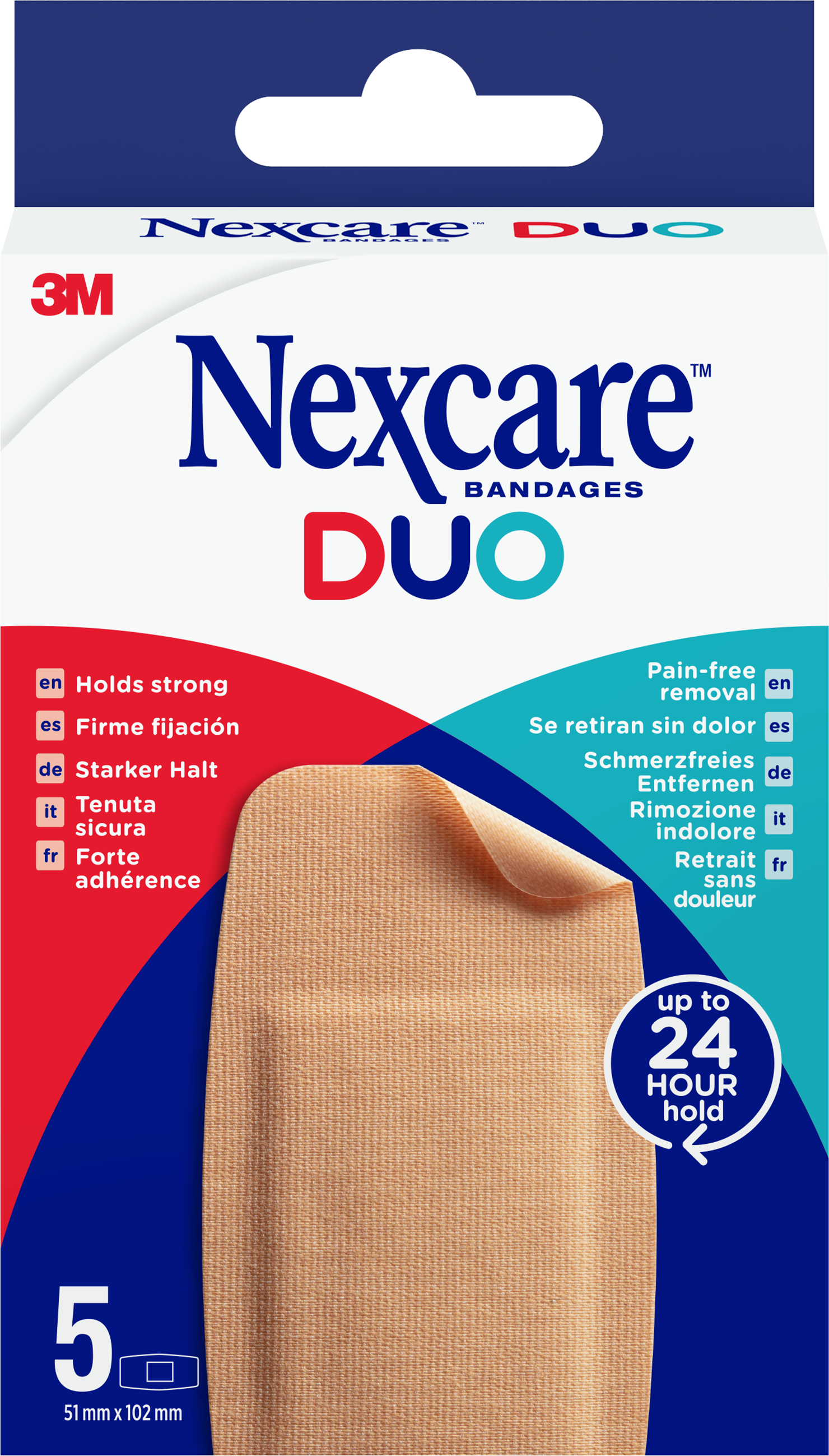 3M Svenska AB Nexcare duo plåster maxi 5 st