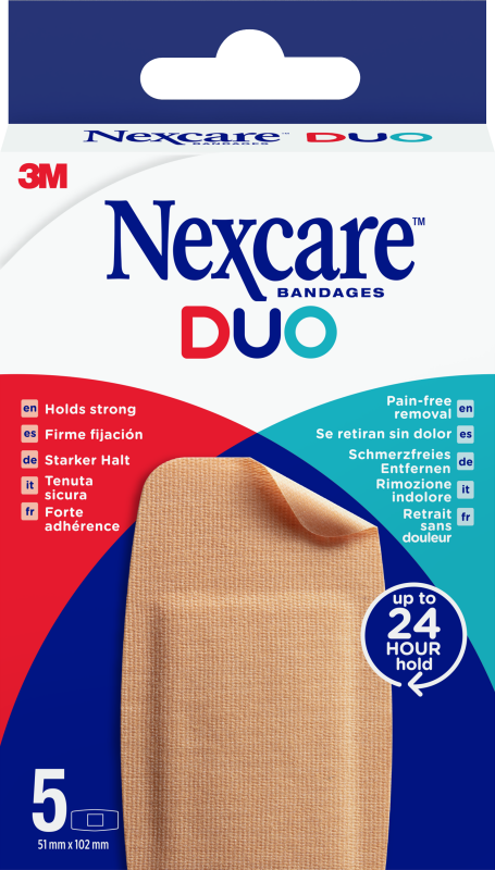 Nexcare duo pl&aring;ster maxi 5 st