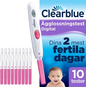 Clearblue Digital Ägglossningstest 1 Hållare & 10 tester