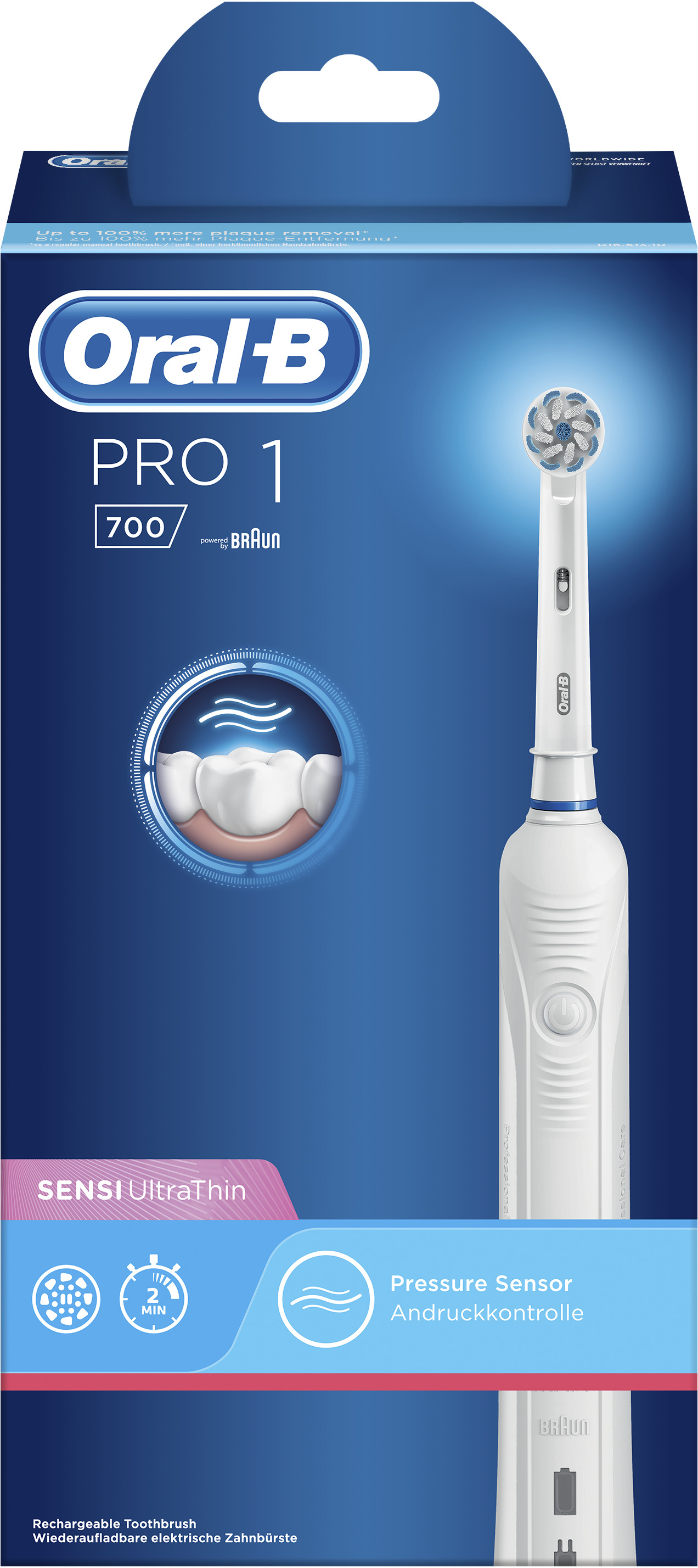 Procter & Gamble Sverige Oral-B Pro 1 700 White SUT 1 st