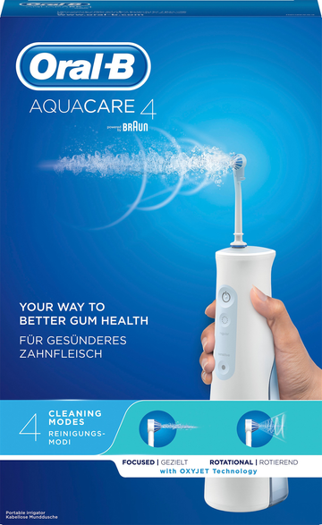 Oral-B Aquacare Water Flosser med Oxyjet-Teknik