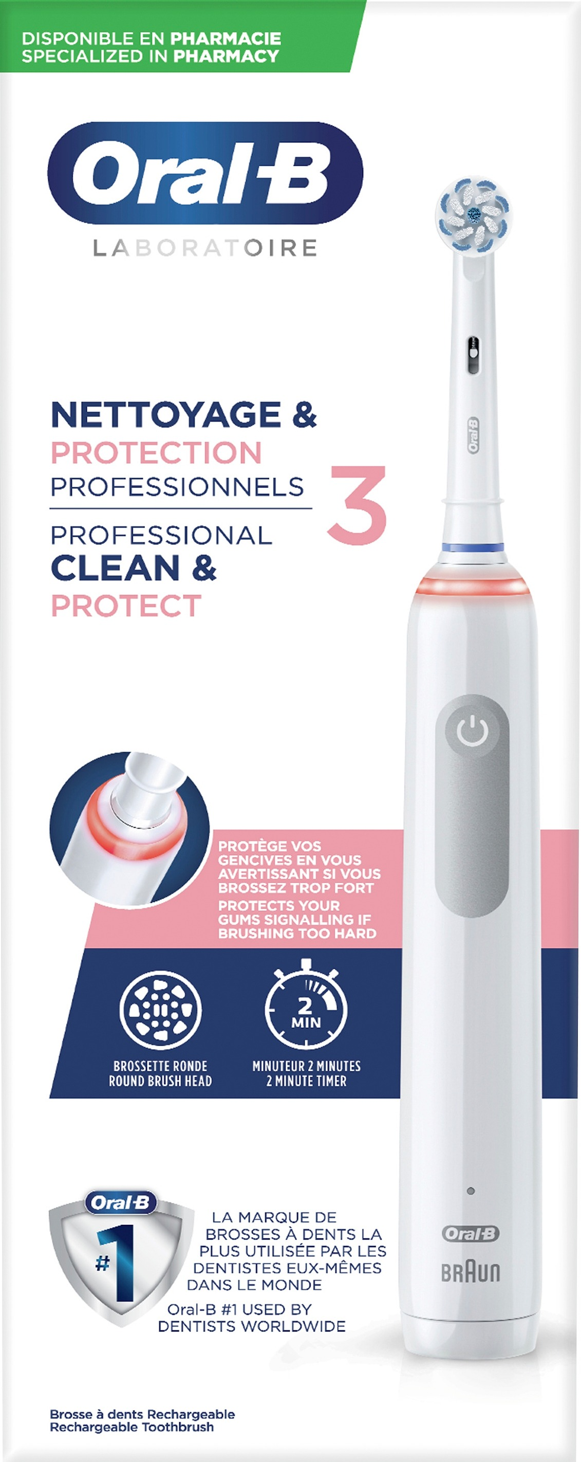 Köp Oralb Professional Laboratory 3 1 st⚡️ Rea⚡️ Mrmedicin.se️️