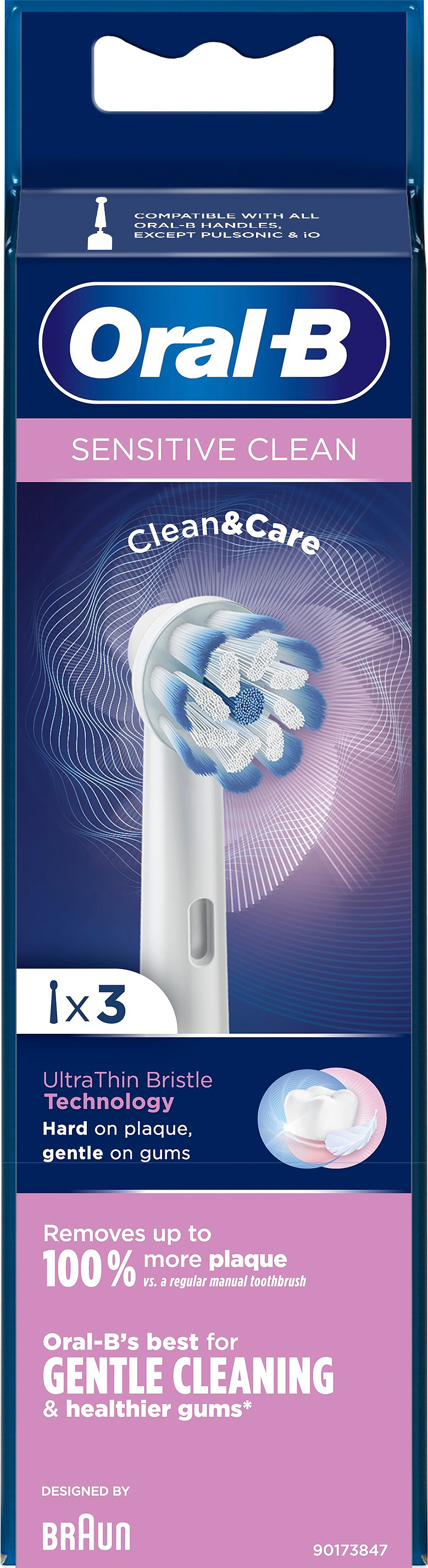 Oral-B Sensitive Clean&Care tandborsthuvud 3 st