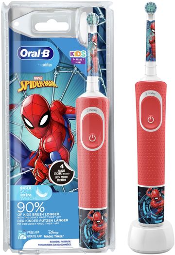 Oral-B Kids Spiderman Extra Soft Eltandborste  
