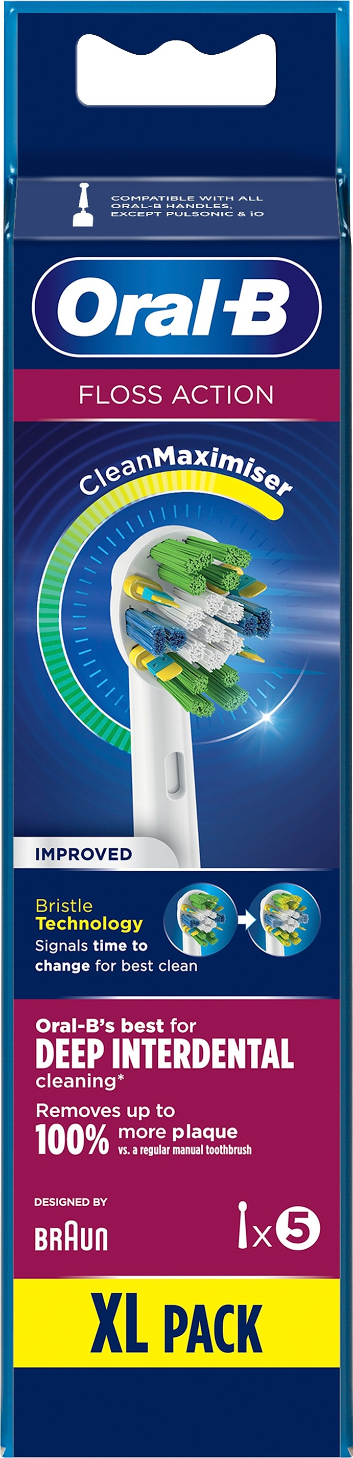 Procter & Gamble Sverige Oral-B Floss Action borsthuvud 5 st