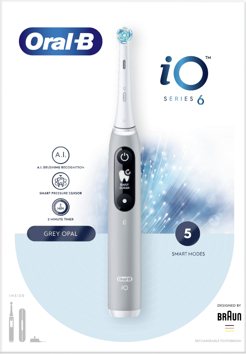 Procter & Gamble Sverige AB Oral-B iO6 Series M6 Grey 1 st