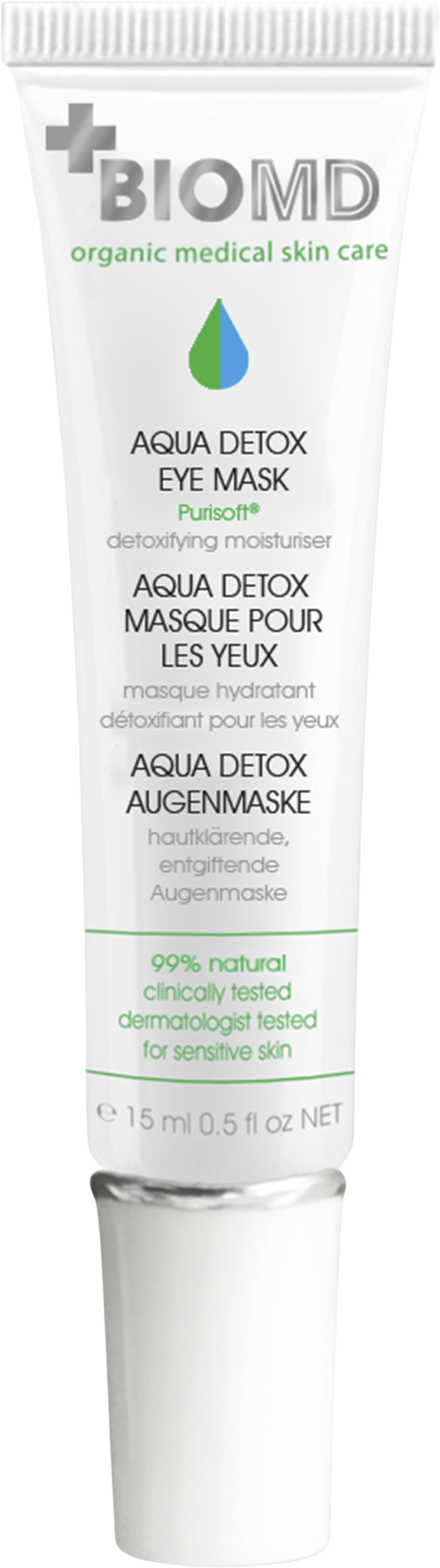 Dermarome BioMD Aqua Detox Eye Mask 15 ml