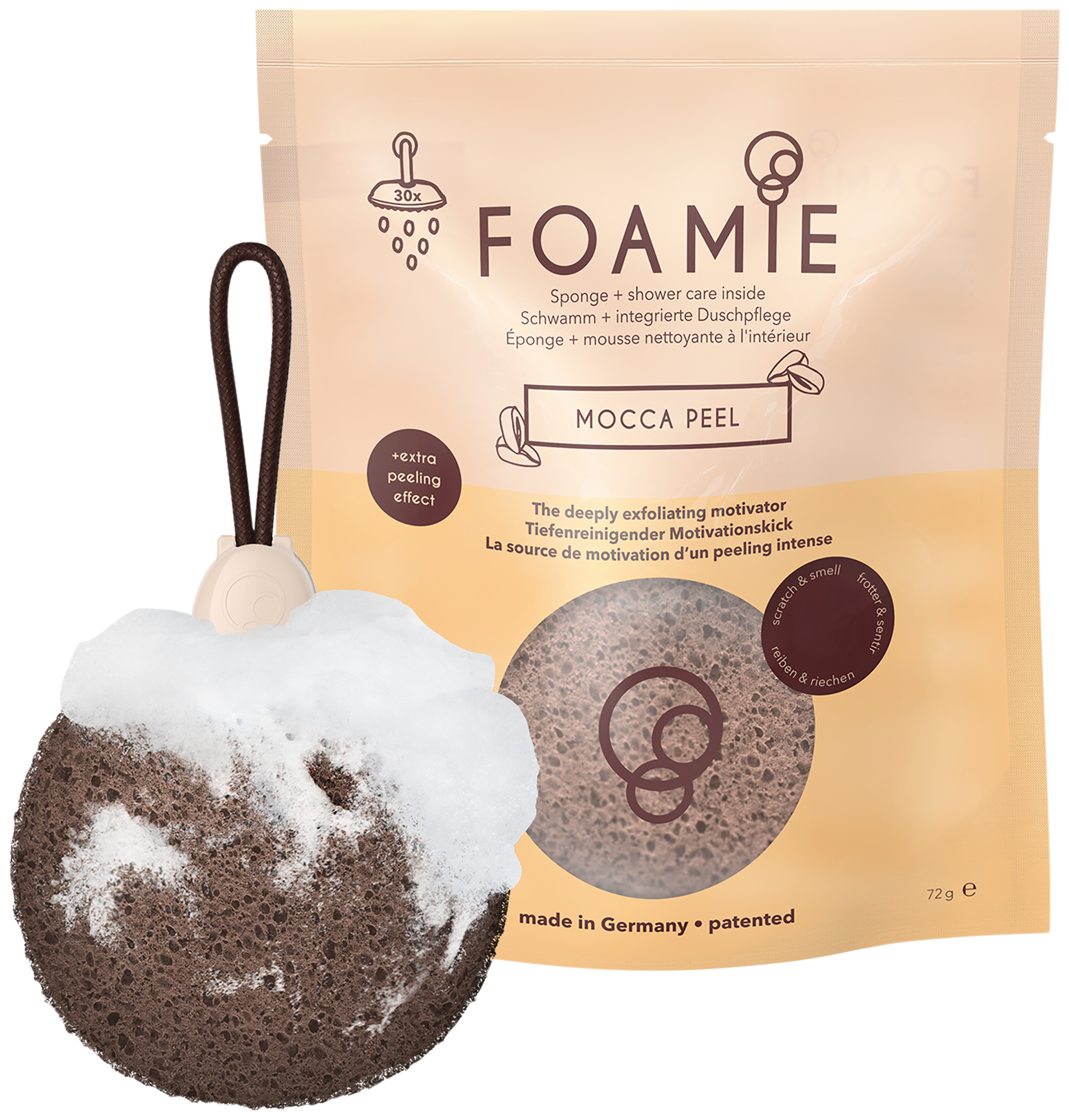 Nordic Beauty Import Oy Foamie Mocca Peel 1 st