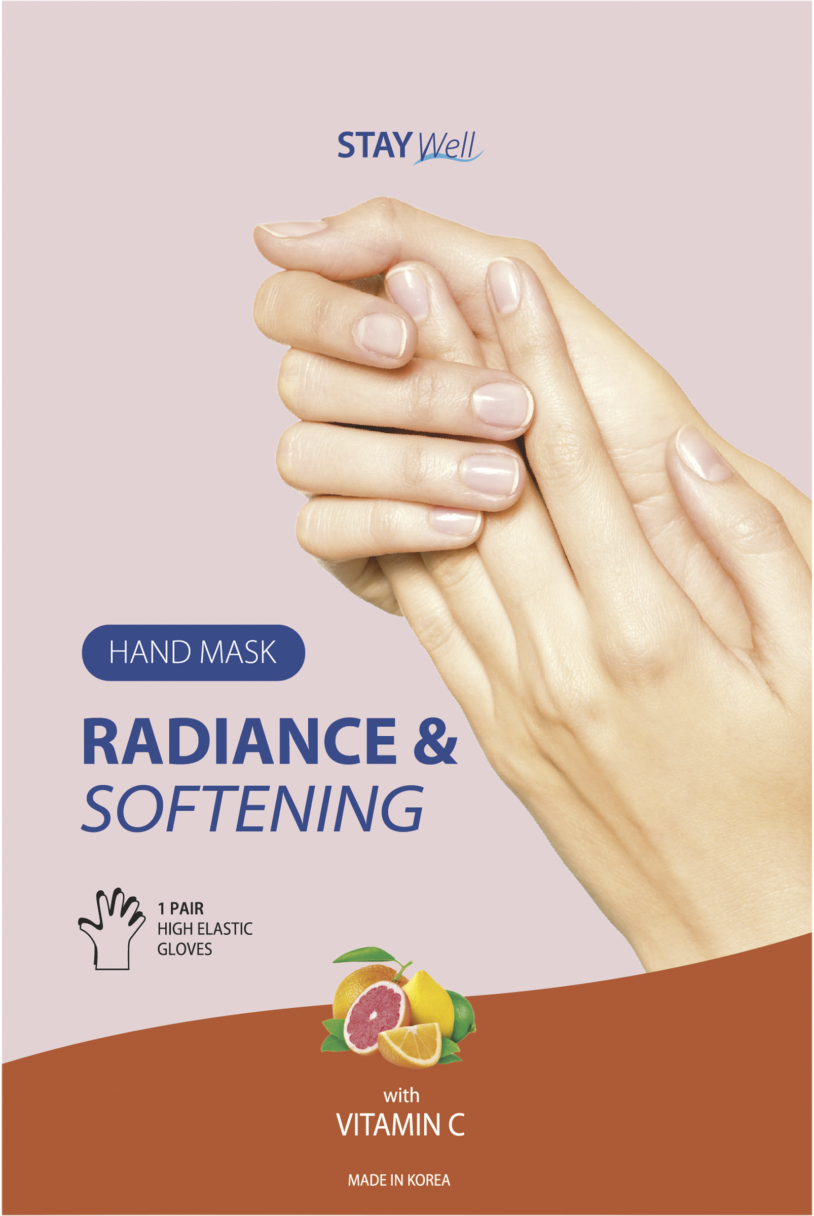 Stay Well Radiance & Softening Hand Mask 1 par