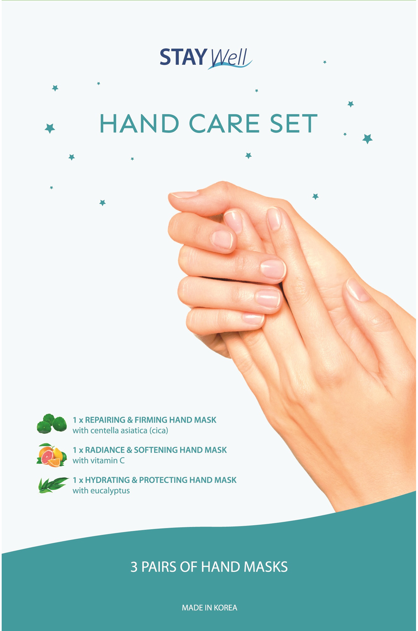 Nordic Cosmetics & Healthcare AB Stay Well Hand Care 3 par