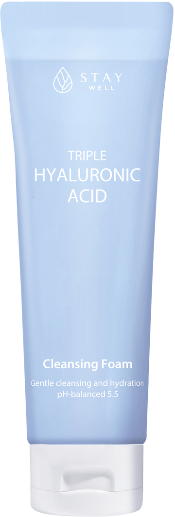 Stay Well Triple Hyaluronic Acid Cleanser