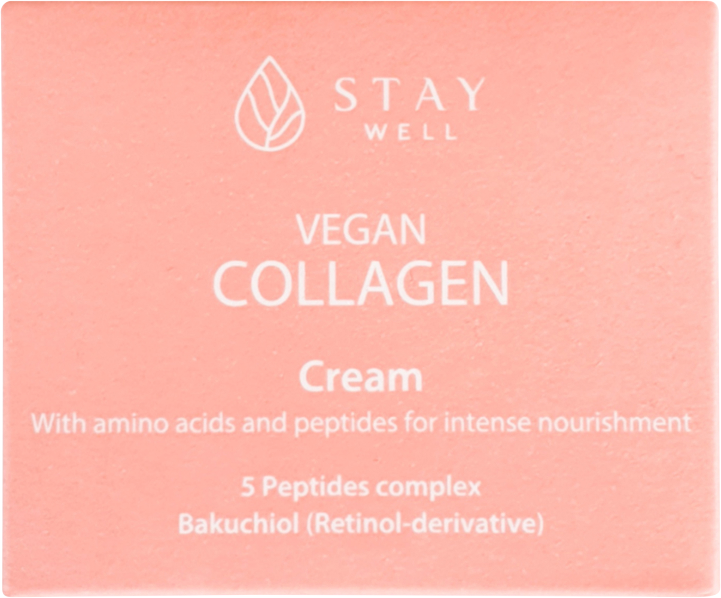 Nordic Cosmetics & Healthcare AB Stay Well Vegan Collagen Cream 50 ml