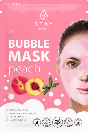 Stay well Deep Cleansing Bubble Mask PEACH
