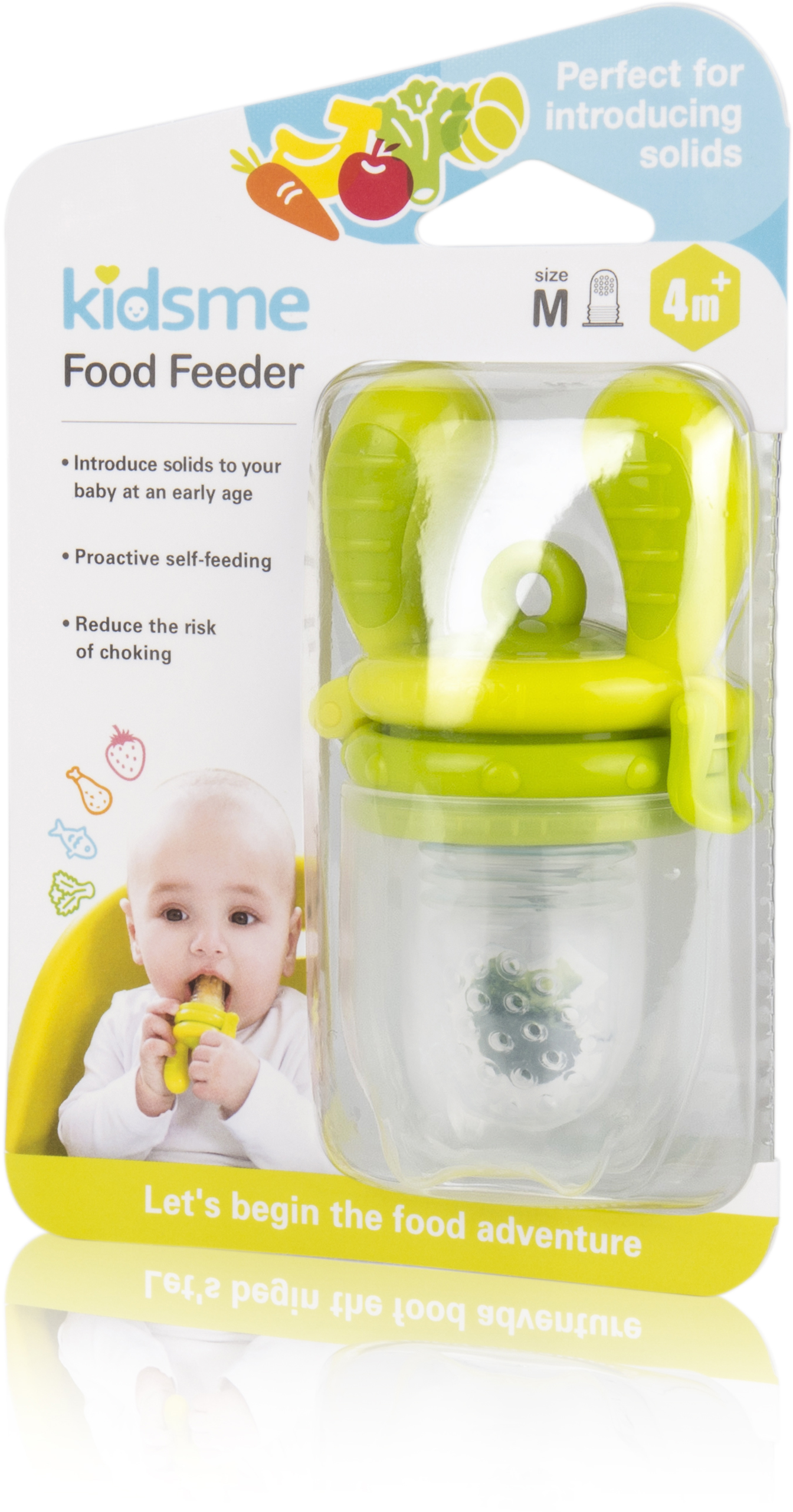 Careb Trading AB Kidsme Food Feeder Lime 4m+ M 1 st