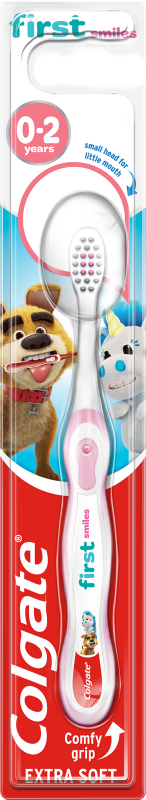 Colgate Tandborste first smiles 0-2 år 1 st