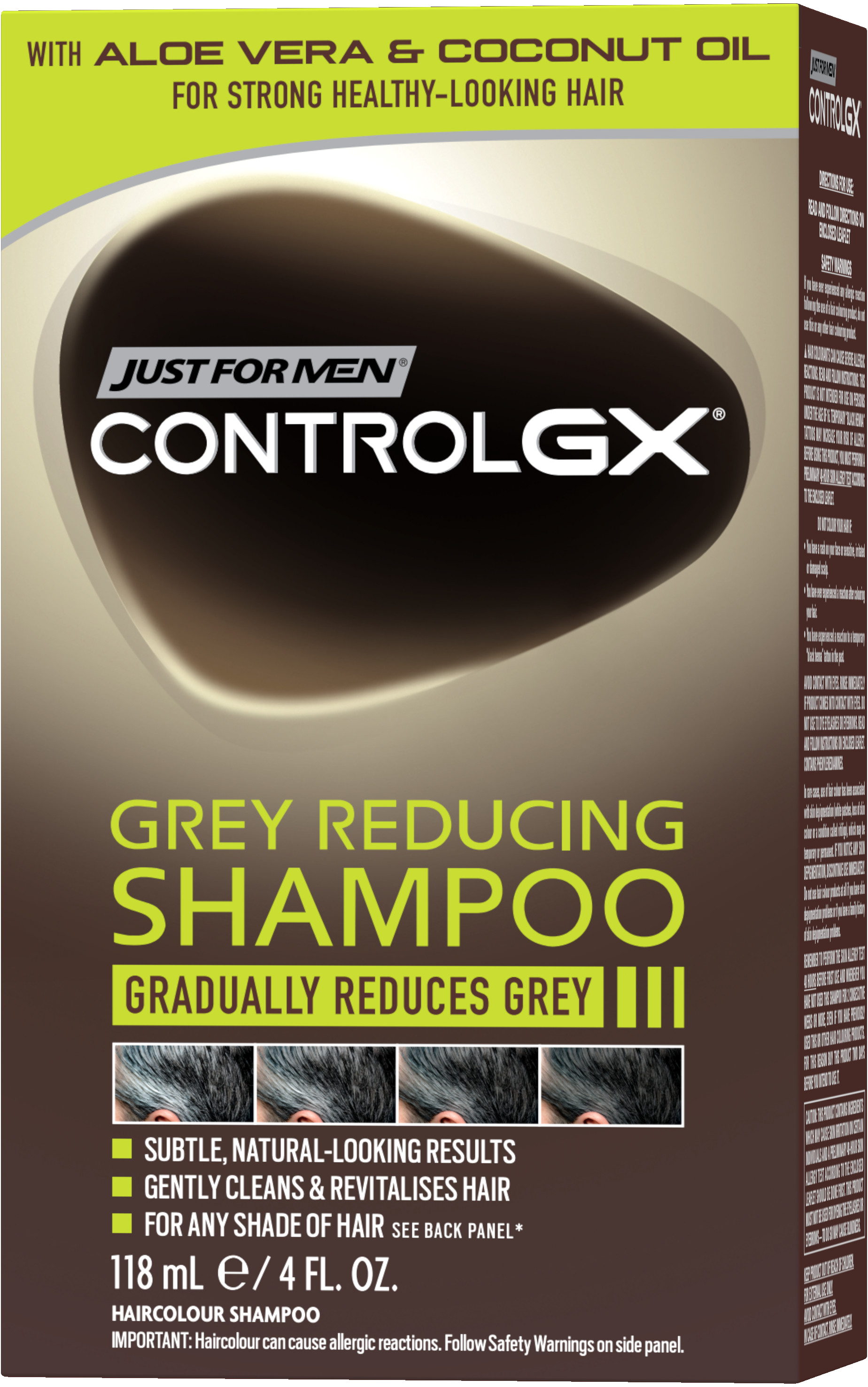 Just For Men Control GX Grey Reducing Hårschampo 118 ml | Skönhet och hälsa - Personlig vård - Hårvård | Apoteka
