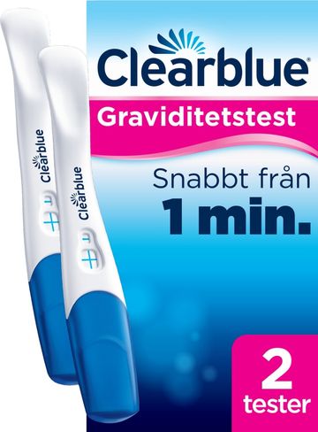 Clearblue Graviditetstest Snabb Detektion