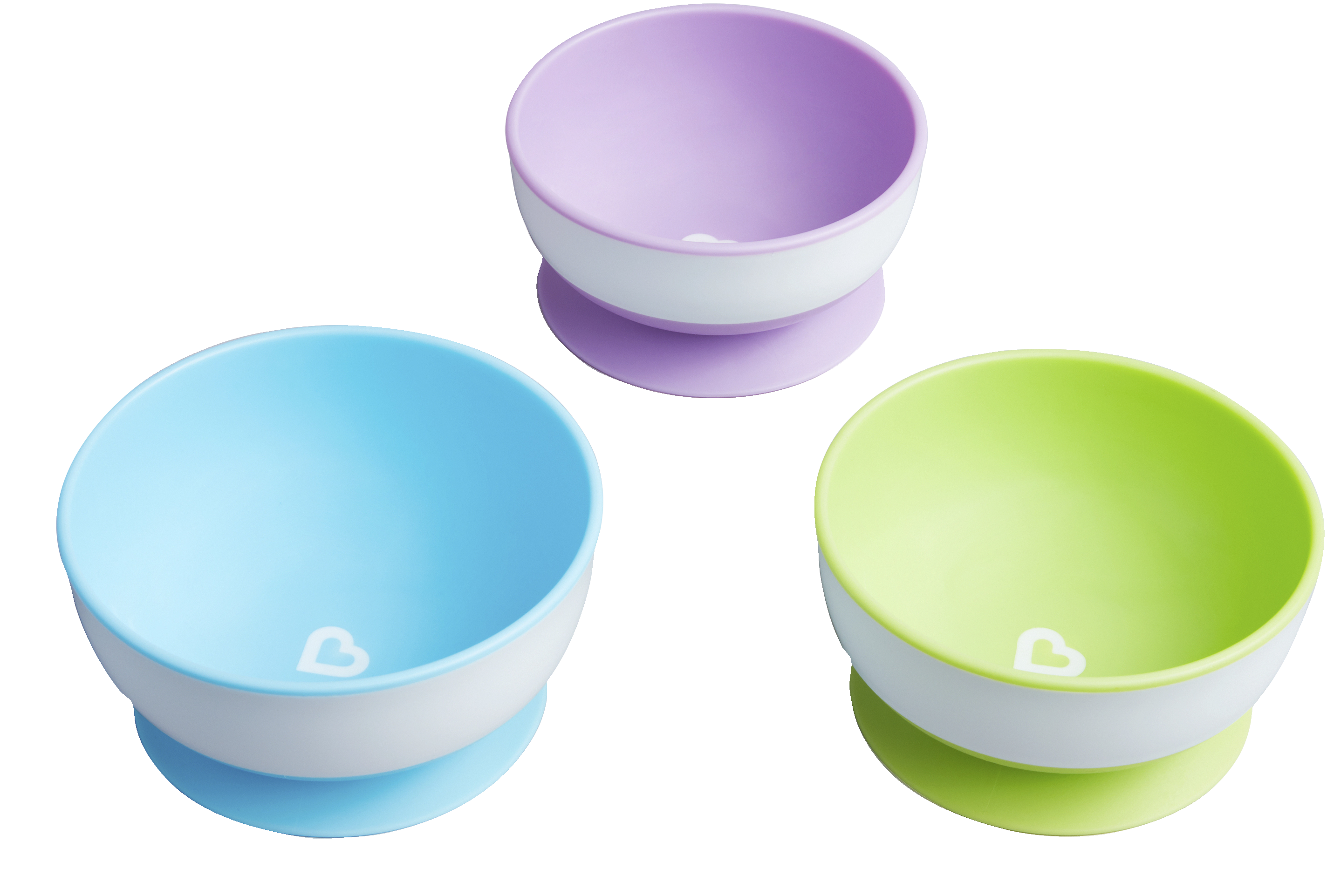 Munchkin 3pk Suction Bowls (EU) 1 st | Bebis och småbarn | Apoteka