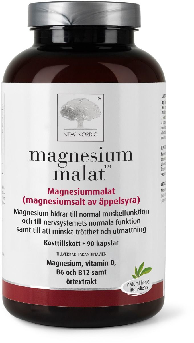 New Nordic AB New Nordic Magnesium Malat 90 st